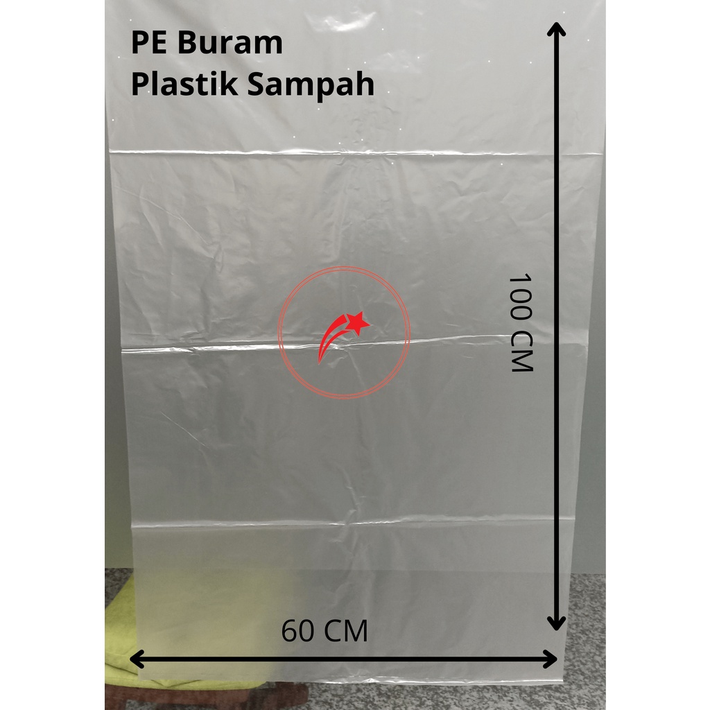 Jual Kantong Plastik Sampah Pe Buram Uk X Tebal Satuan