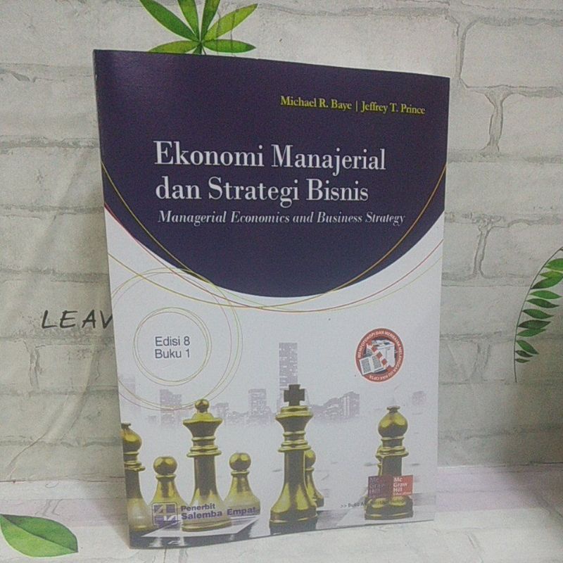 Jual Ekonomi Manajerial Dan Strategi Bisnis Edisi Ke Buku Shopee