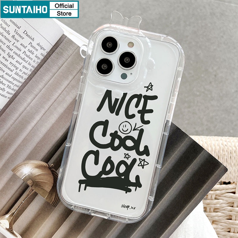 Jual Suntaiho Soft Case Tpu Transparan Motif Pita Suntaiho Untuk Casing