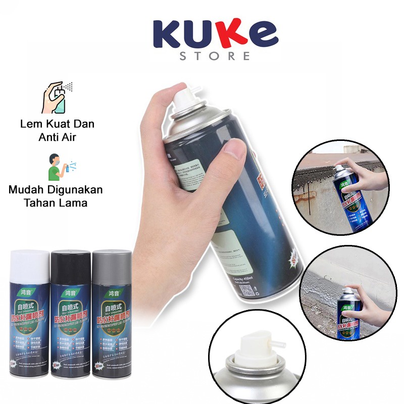 Jual Lem Spray Anti Bocor Waterproof Penambal Tembok Ml Lem Spray