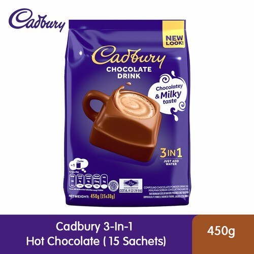 Jual Cadbury Hot Chocolate Drink Gr Isi Sachet X G Shopee