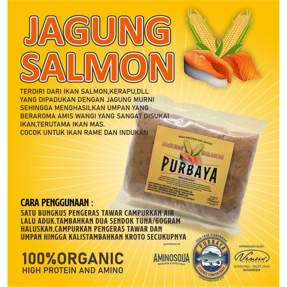 Jual Umpan Mancing Ikan Mas Total Dan Indukan Jagung Salmon Umpan Lomba