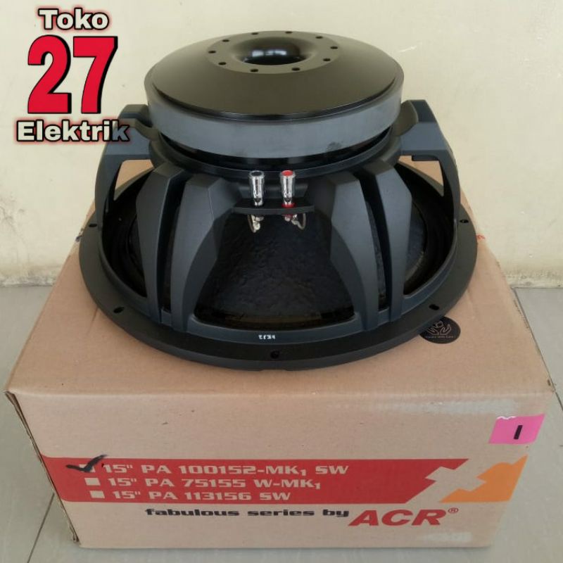 Jual Speaker ACR Fabulous 15 PA 100152 MK1 SW Shopee Indonesia