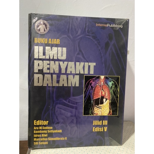 Jual Buku Ilmu Penyakit Dalam Jilid I Ii Iii Ori Shopee Indonesia