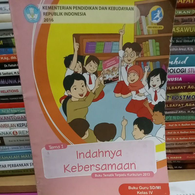 Jual Buku Tematik Terpadu Kurikulum Tema Indahnya Kebersamaan