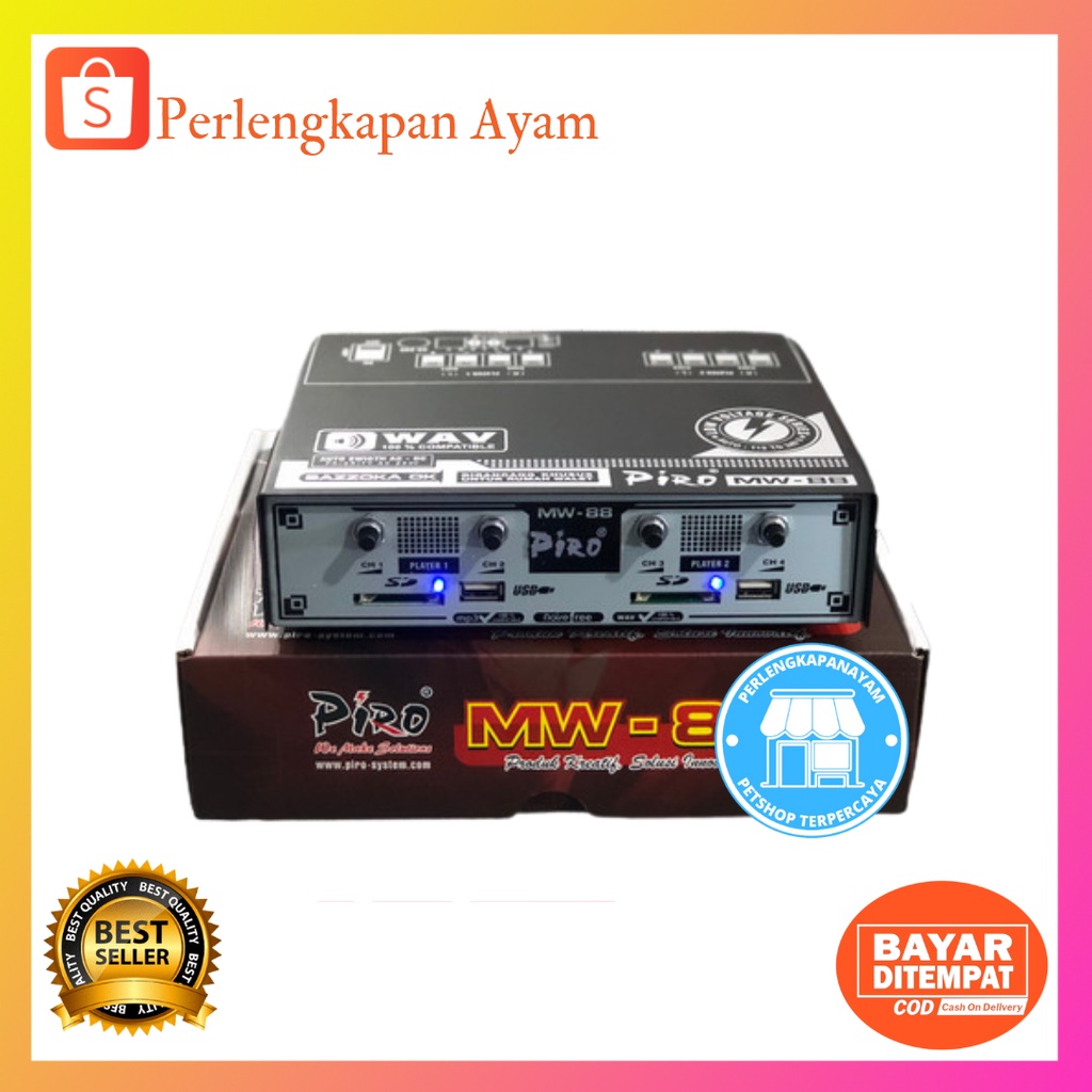 Jual Mesin Walet Piro Mw Ampli Panggil Walet Amplifer Player Ampli