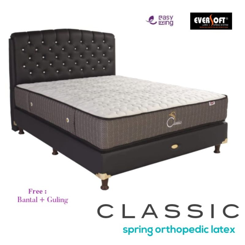 Jual Eversoft Springbed CLASSIC Spring Orthopedic Latex Shopee