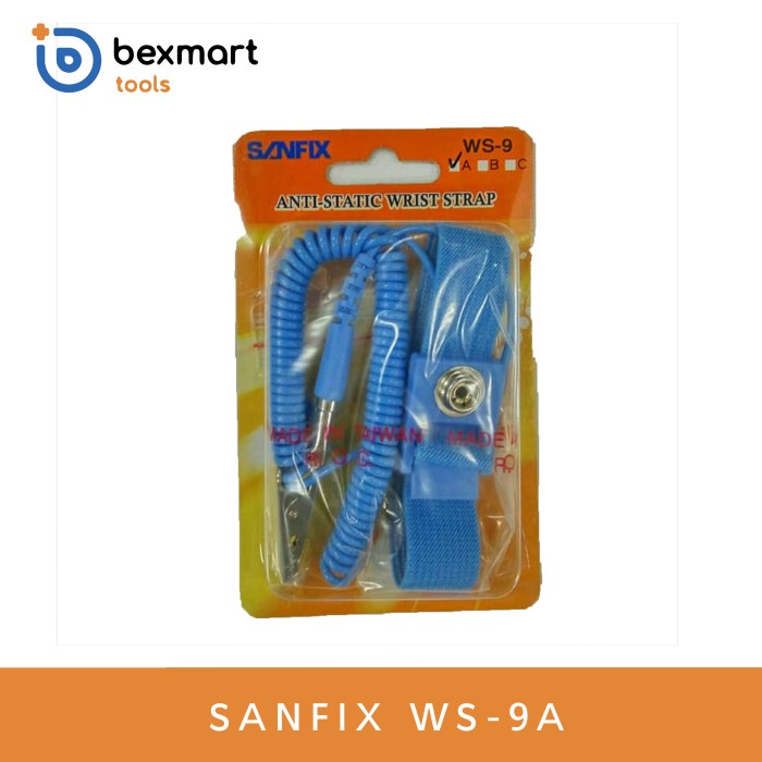 Jual READY Gelang Anti Static Wrist Strap Sanfix Ws 9A Perlengkapan