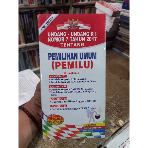 Jual Buku Uu Undang Undang Pemilu Pemilihan Umum Shopee Indonesia