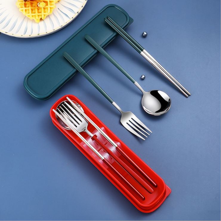 Jual Cutlery Set Stainless Steel Korea Sujeo Sendok Garpu Sumpit Korea