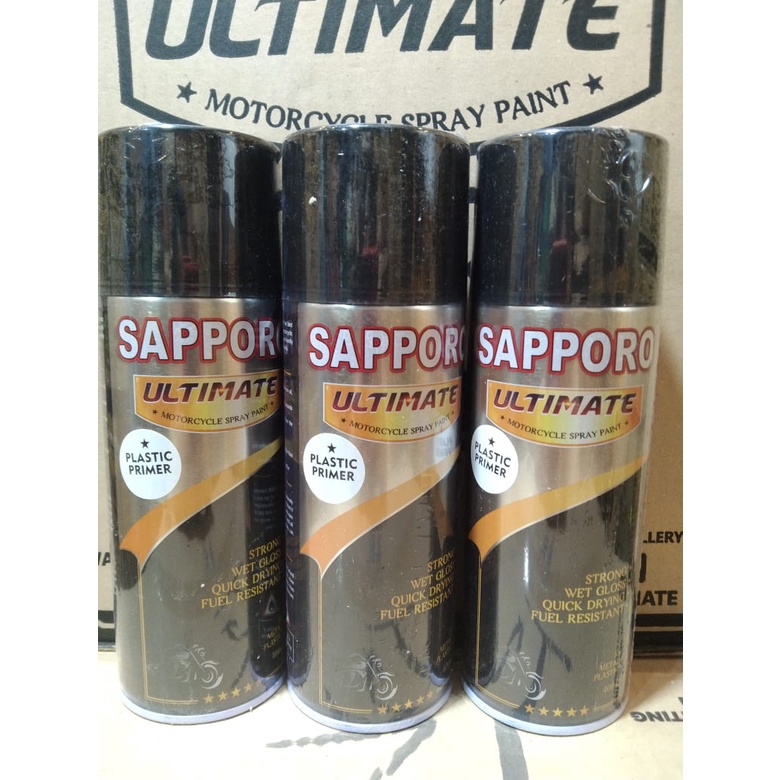 Jual Pilok Pilox Cat Semprot Sapporo Saporo Ultimate Plastic Primer