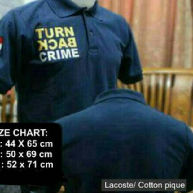 Jual Kaos Polo Turn Back Crime Satuan Shopee Indonesia