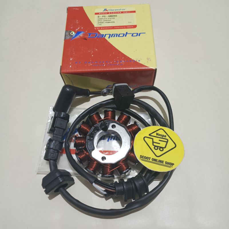 Jual Spull Stator Vespa Matic Lx S Sprint Primavera Gts Iget Danmotor