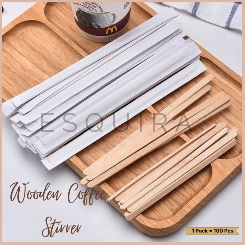 Jual Wooden Coffee Stirrers Kayu Pengaduk Kopi Cm Cm