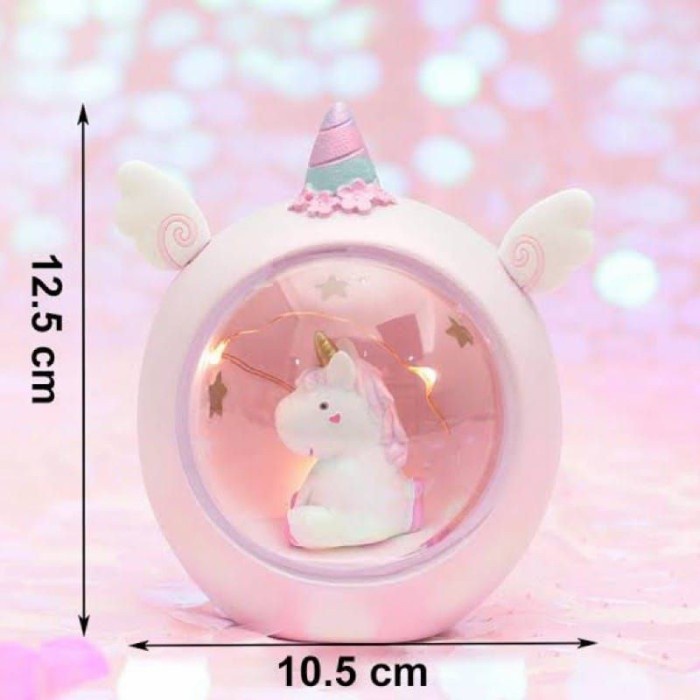 Jual Lampu Malam Tidur Unicorn Hias Porcelain Dekorasi Kamar Kuda