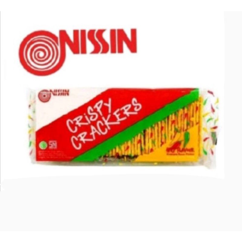 Jual Nissin Crispy Crackers Original Gr Spicy Gr Biskuit