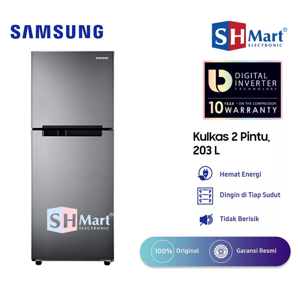 Jual KULKAS 2 PINTU SAMSUNG KAPASITAS 203 LITER ALL AROUND COOLING