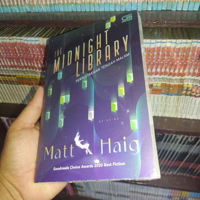 Jual Novel The Midnight Library Perpustakaan Tengah Malam Novel