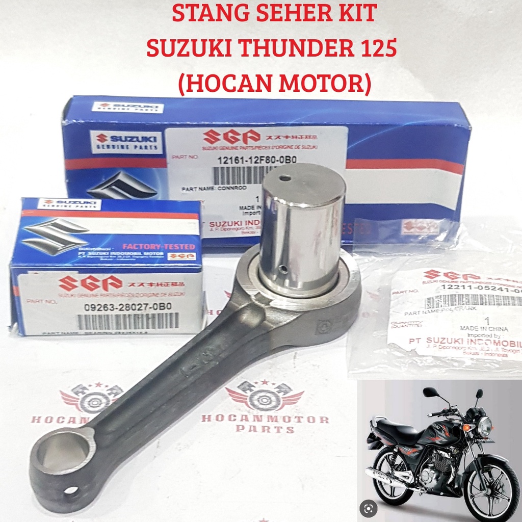 Jual STANG SEHER TIANG SOKAR CONNECTING ROD KIT THUNDER 125 12161 12F80