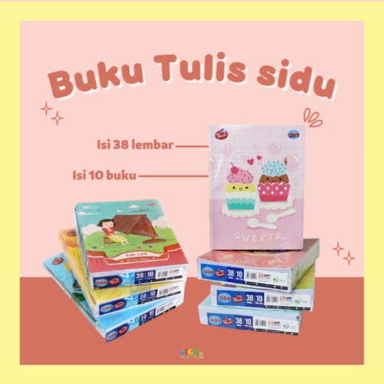 Jual Dijual Buku Tulis Sekolah Sinar Dunia Dan Big Boss Pack Isi