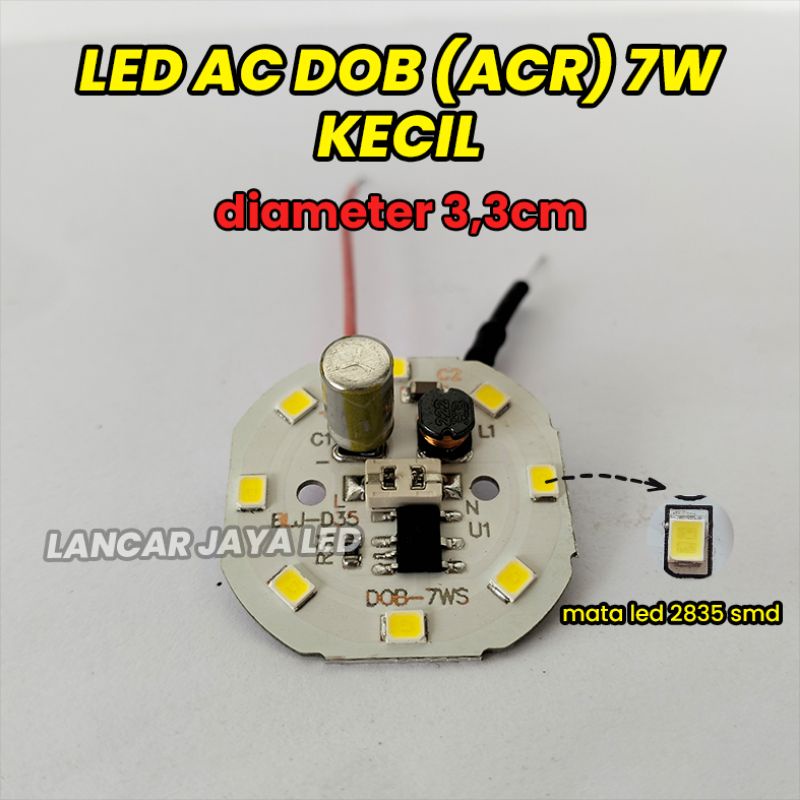 Jual PCB LED AC ACR Lengkap 3 5 7 9 12 15 18 20 30 40 Watt Shopee