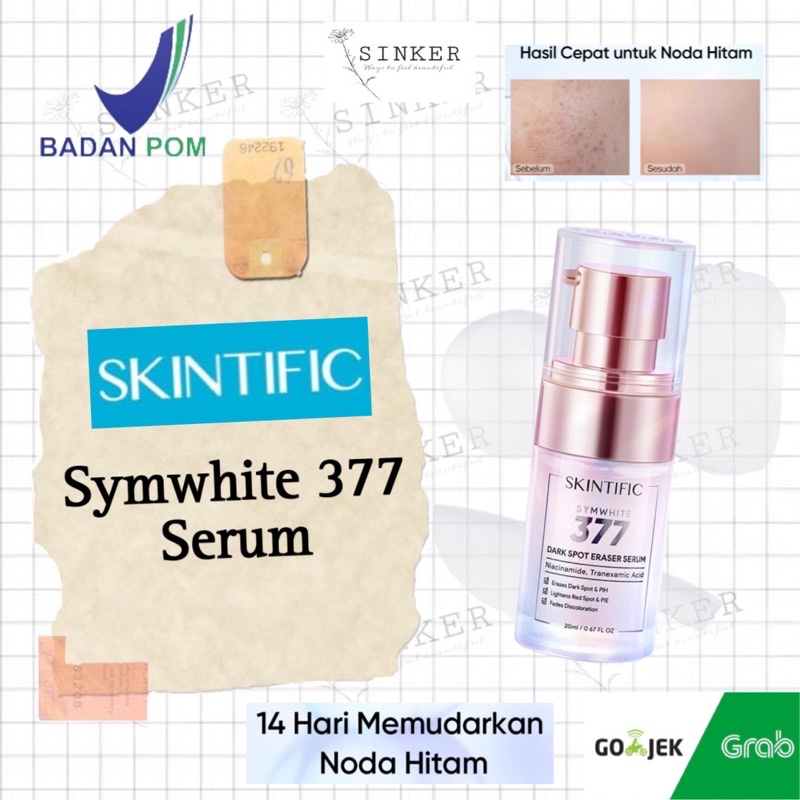 Jual SKINTIFIC SymWhite 377 Dark Spot Eraser Brightening Serum Wajah