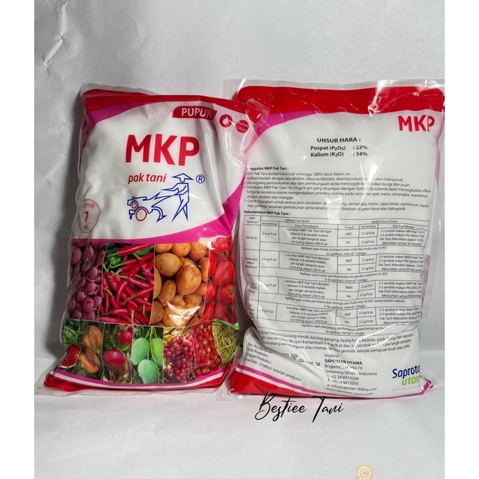 Jual Pupuk MKP Pak Tani 1Kg Shopee Indonesia