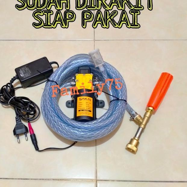 Jual Alat Steam Motor Cuci Ac Pompa Dc 12 Volt Mesin Setim Stim Cuci