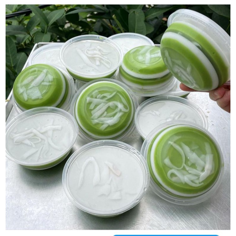 Jual Puding Cup Pandan Kelapa Shopee Indonesia