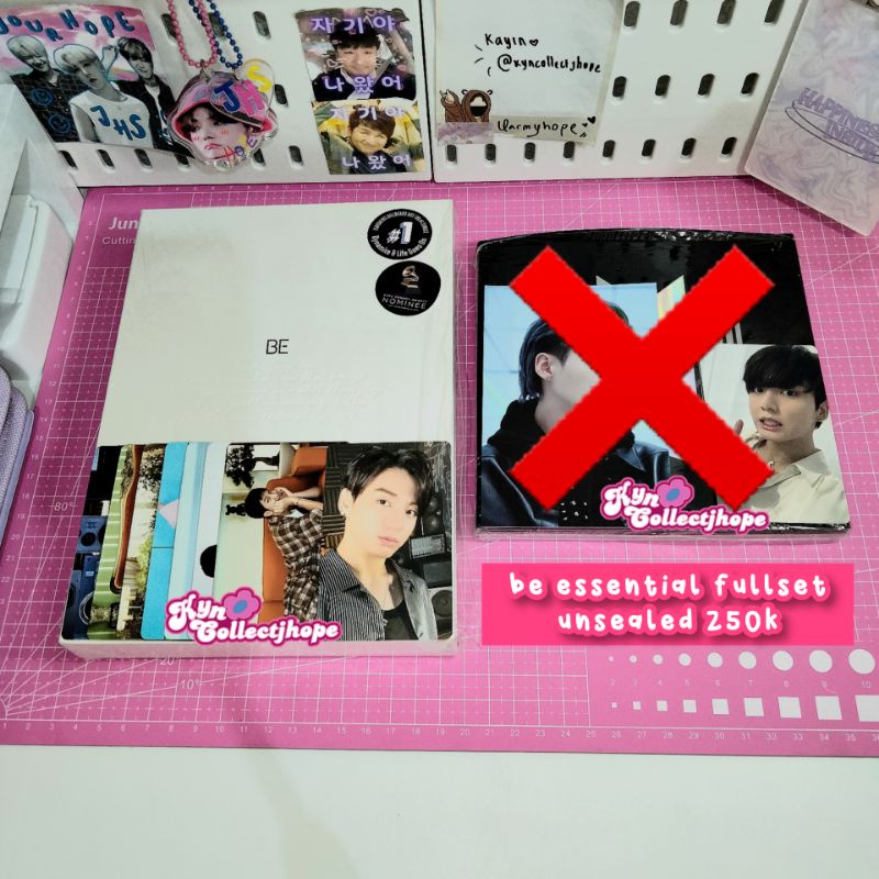 Jual Booked Album Be Essential Fullset Unsealead Rpc Pc Photocard