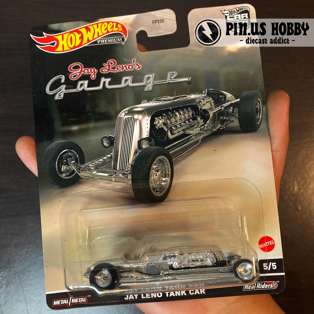 Jual HOTWHEELS PREMIUM JAY LENO TANK CAR JAY LENO S GARAGE Edition