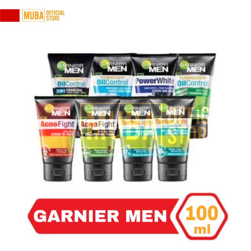 Jual Garnier Men Acno Fight 12 In 1 Foam 100ml Sabun Wajah Pria