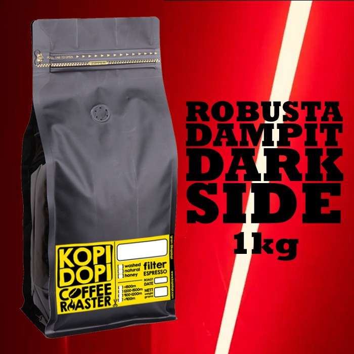 Jual Biji Kopi Bubuk Robusta Dampit Dark Roast Side Kg Kg Shopee