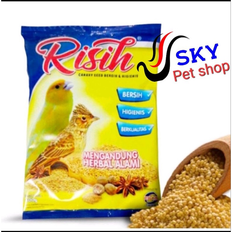 Jual Risih Kenari Seed Ebod Jaya Pakan Burung Kenari Branjangan