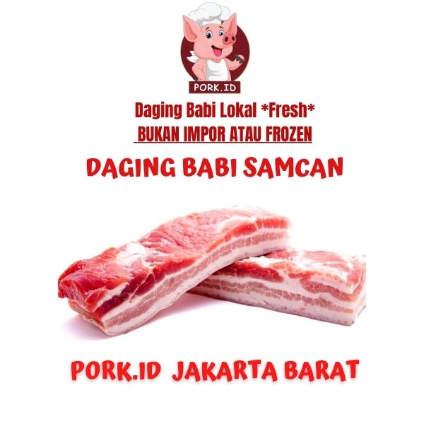 Jual DAGING BABI SAMCAN PORK BELLY Shopee Indonesia