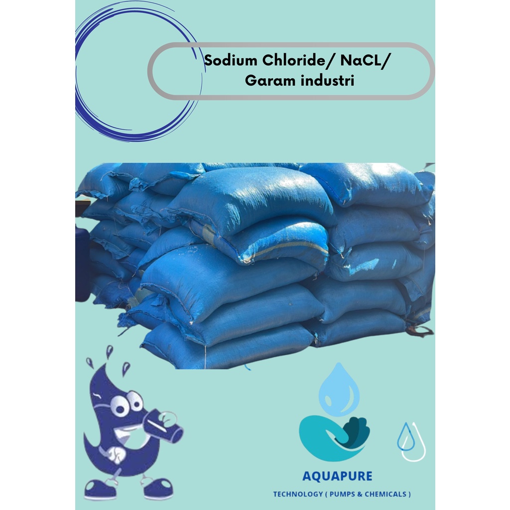 Jual Sodium Chloride NaCL Garam Industri Shopee Indonesia