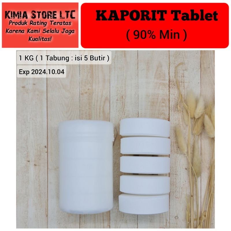 Jual KAPORIT TABLET BESAR Kalsium Hipoklorit 1 KG PENJERNIH AIR