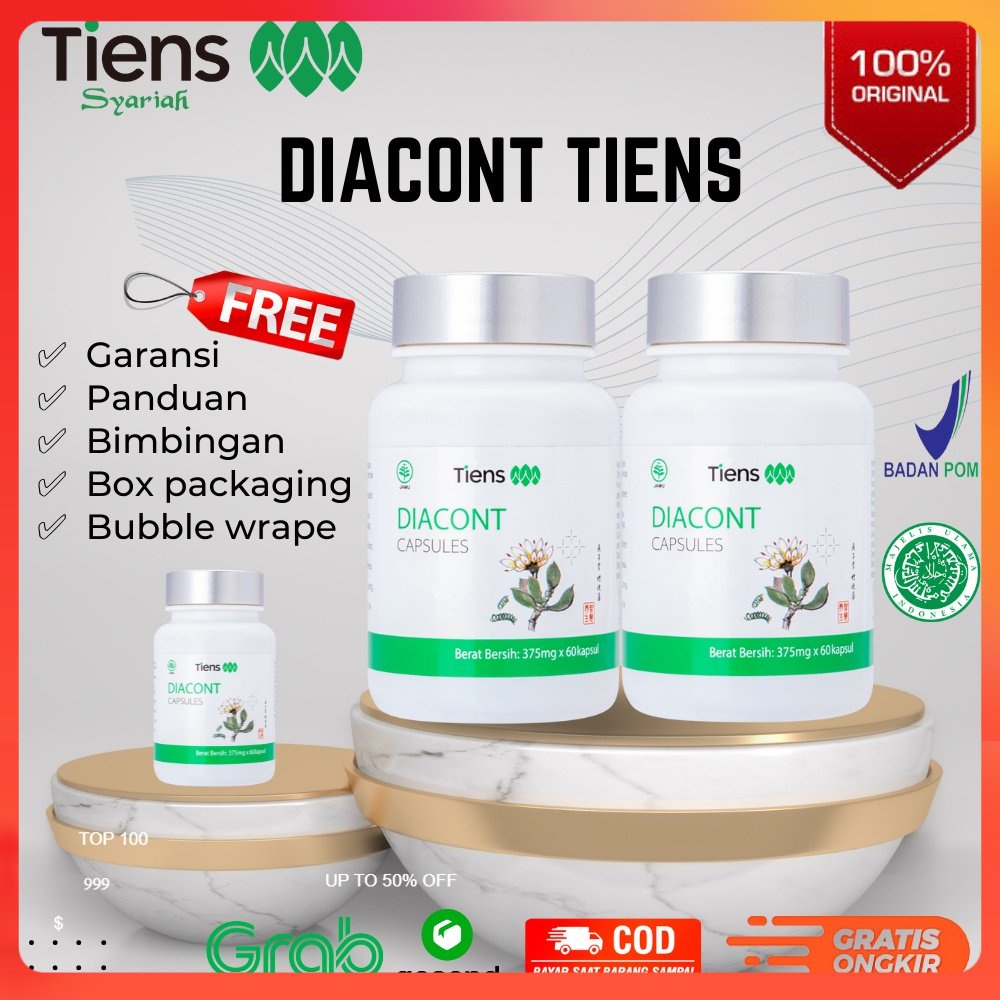 Jual Diacont Tiens Tianshi Diacon Obat Suplemen Herbal Diabetes Kontrol