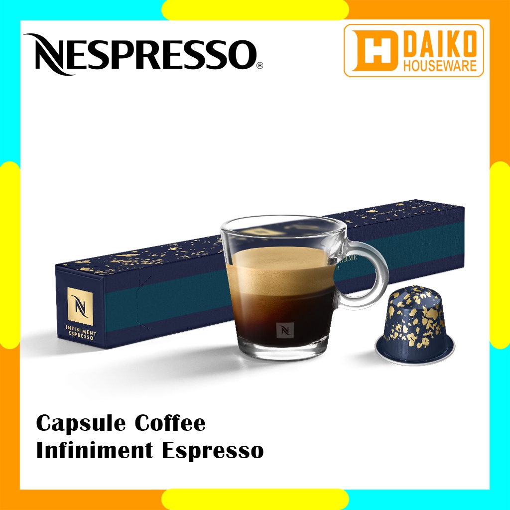 Jual Capsule Nespresso Infiniment Espresso Original Nestle Kopi