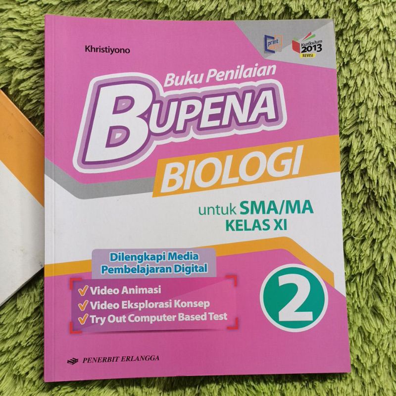 Jual Original Buku Penilaian Bupena Fisika Kimia Matematika Sma Ma