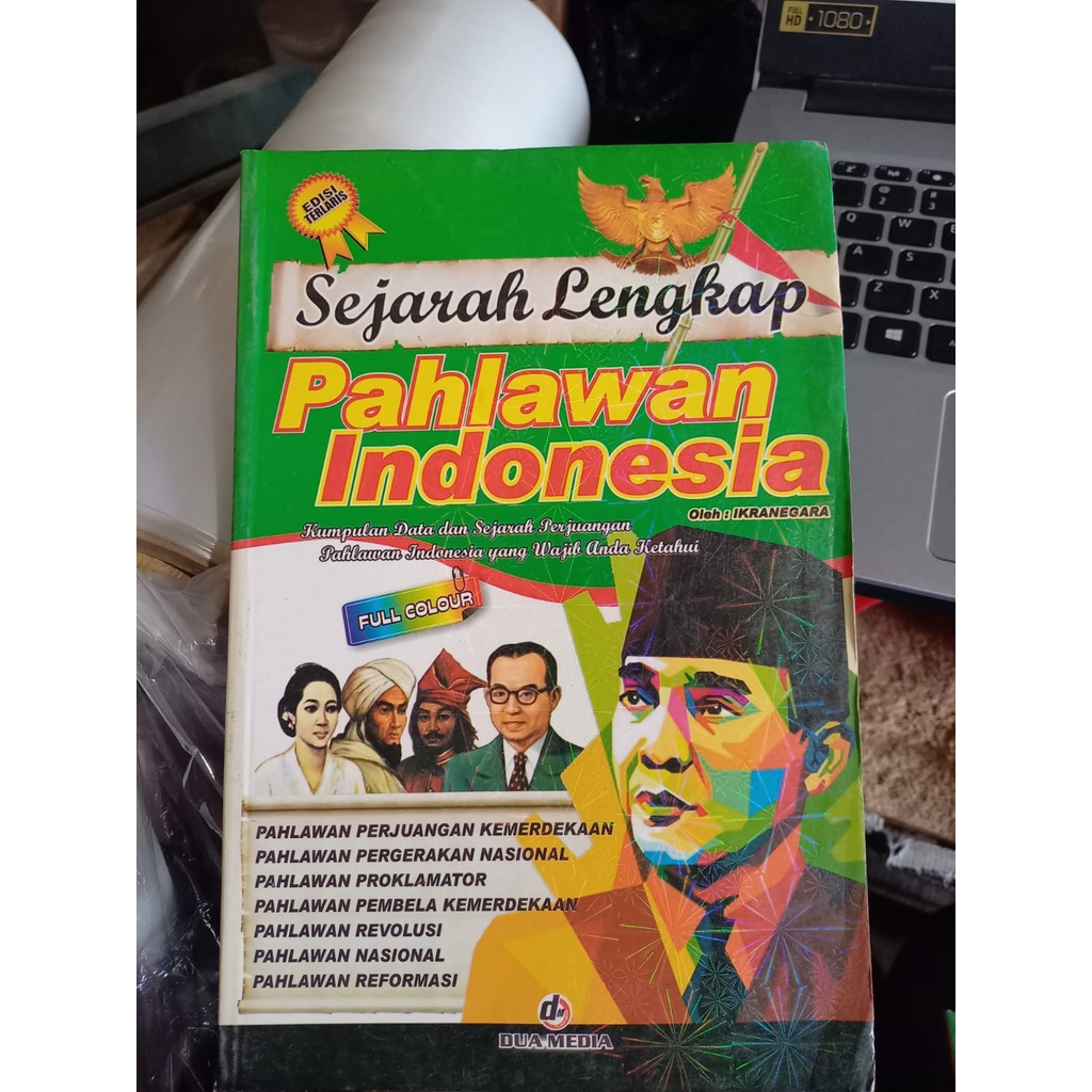 Jual Sejarah Lengkap Pahlawan Indonesia Full Colour Shopee Indonesia