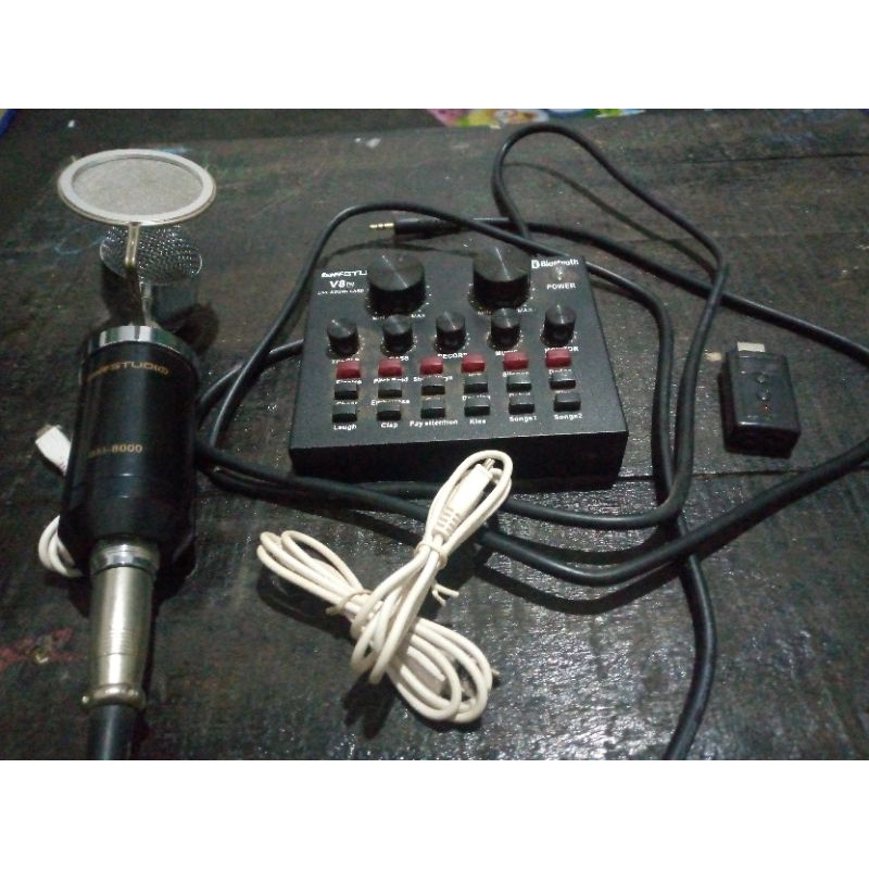 Jual Mic Condenser Taff Studio Bm Full Set Murah Bekas Shopee