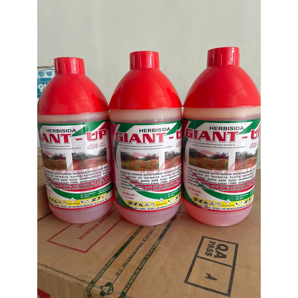 Jual Promo HERBISIDA GIANT UP 480SL 1 LITER Shopee Indonesia