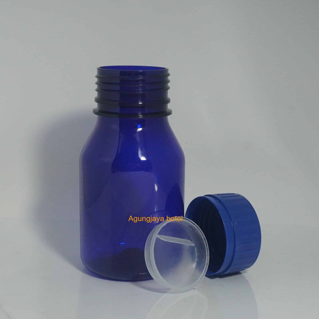 Jual Botol Pet Ps Ml Biru Segel Kecil Botol Plastik Botol Pupuk