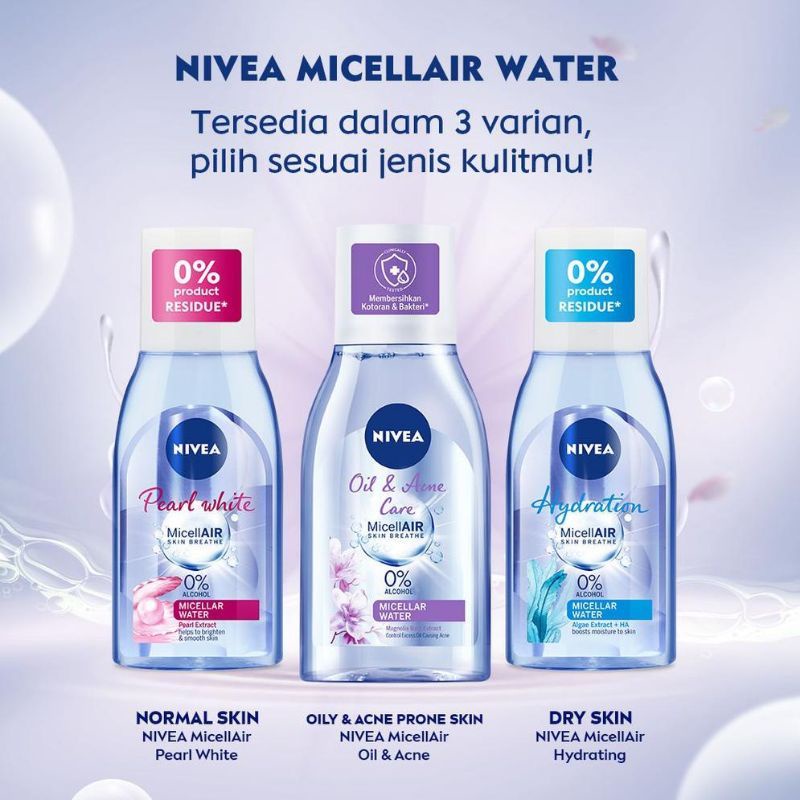 Jual Nivea Micellar Water All Varian Ml Shopee Indonesia