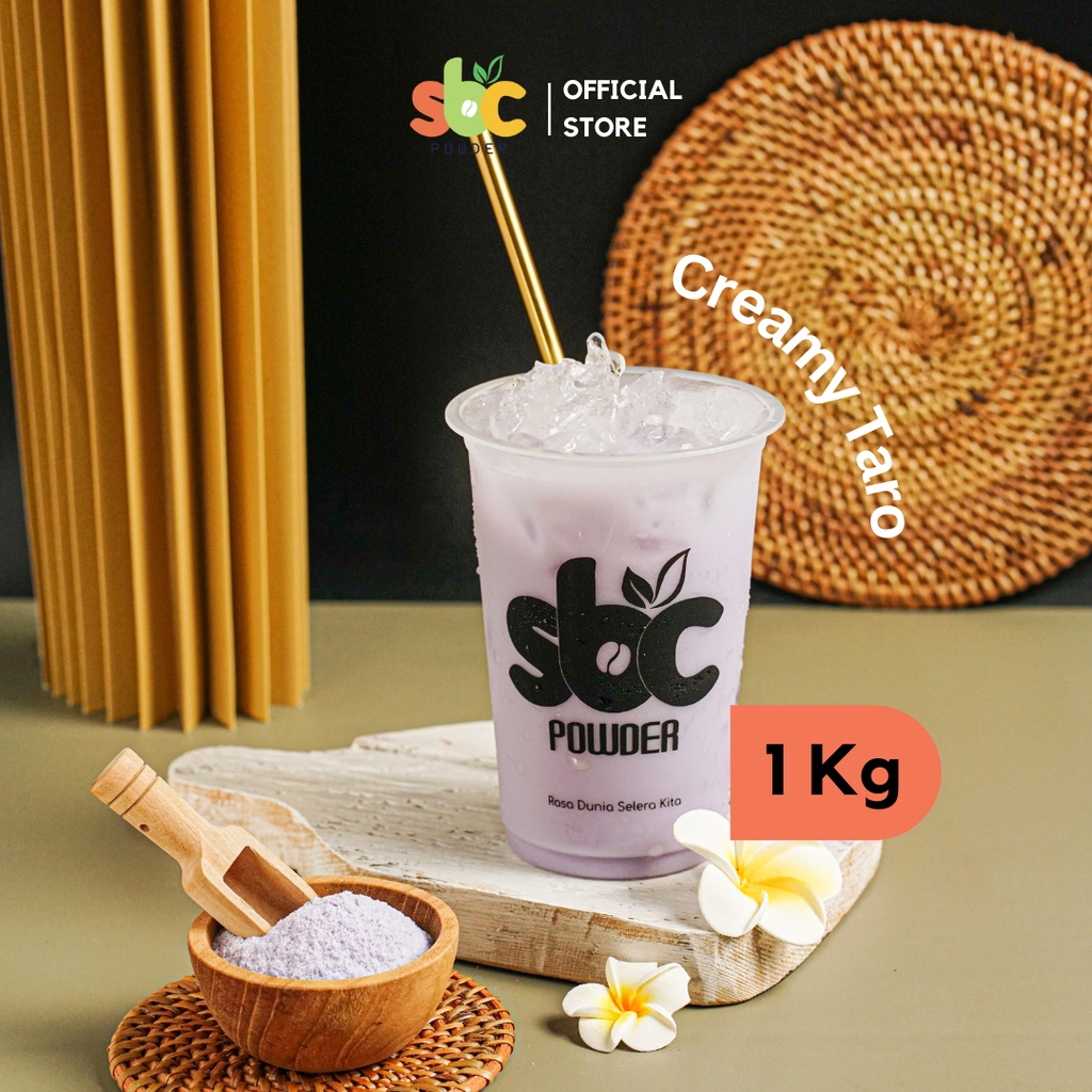 Jual SBC Bubuk Minuman SBC Creamy Taro 1Kg Powder Minuman Taro