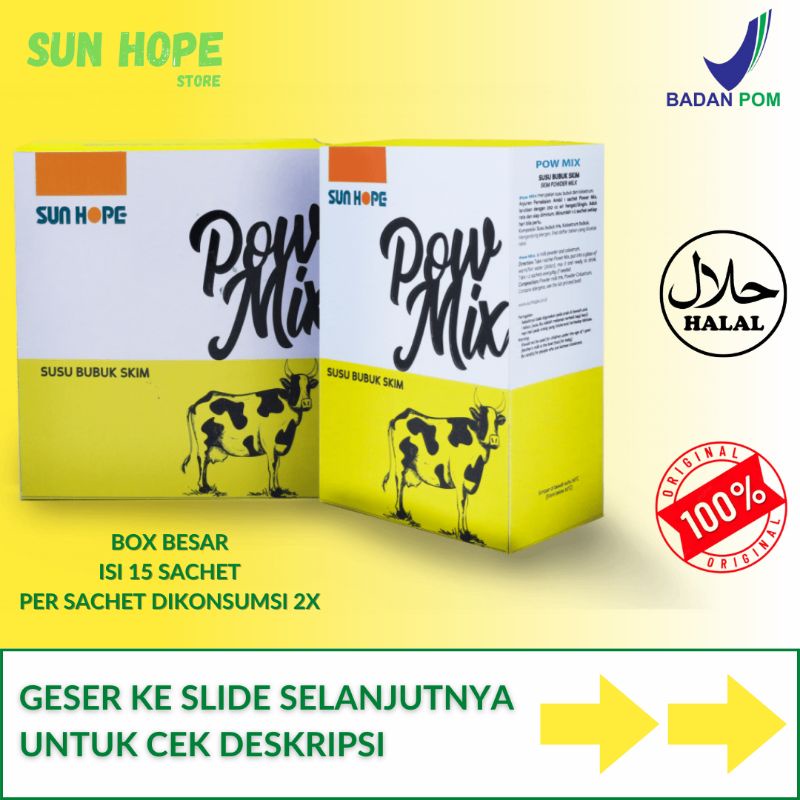 Jual Susu Kolostrum Sun Hope Pow Mix Original Box Besar Shopee