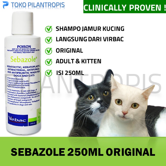 Jual Shampoo Sebazole Shampoo Sampo Shampo Anti Jamur Kucing Anjing