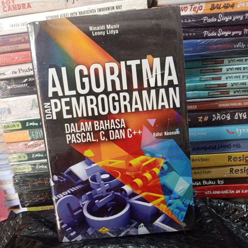 Jual Buku Algoritma Dan Pemrograman Dalam Bahasa Pascal C Dan C By