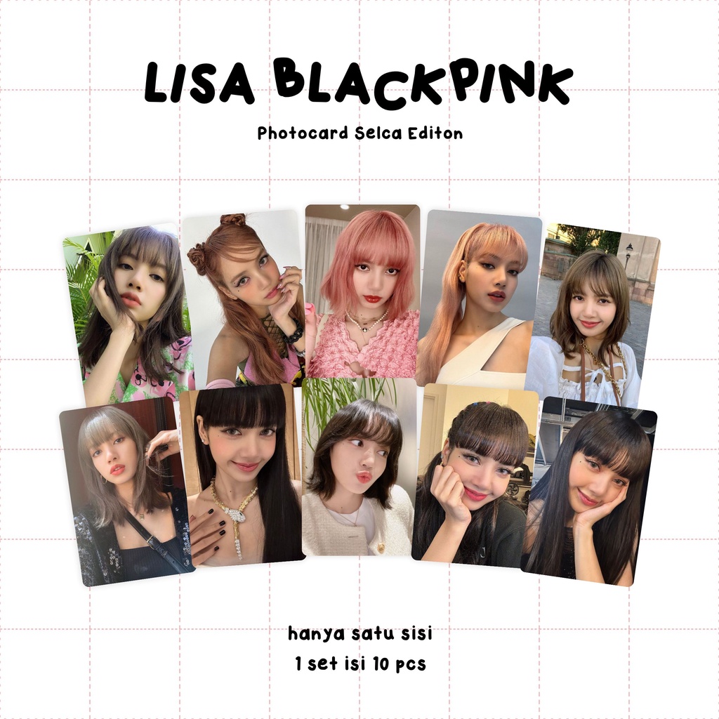 Jual Set Photocard Blackpink Selca Edition Shopee Indonesia